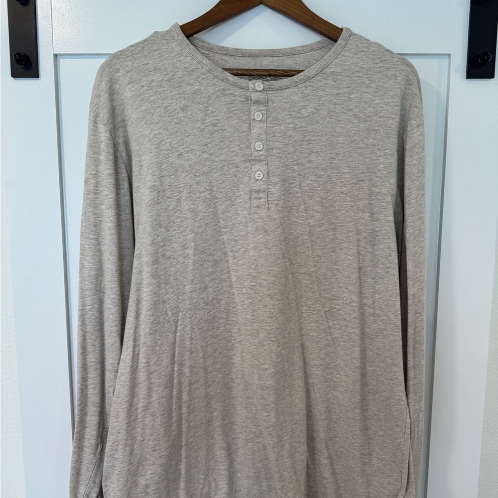 Gray Henley Shirt